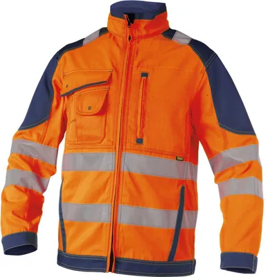Produktbild von DASSY Warnschutzjacke ORLANDO Gr. XS orange/blau