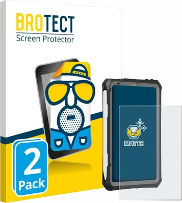 Produktbild von 2x BROTECT Schutzfolie für Apple iPad Mini 7 2024 (case-friendly) Displayschutz Displayschutzfolie Folie Matt Entspiegelungsfolie
