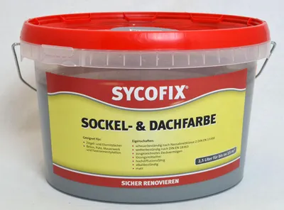 Produktbild von Sycofix Sockel- und Dachfarbe Steingrau 2,5 l