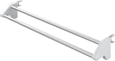 Produktbild von Aluminium Wanddroogrek Standaard Wand Waschmaschine 62-110 x 115 x 13 cm