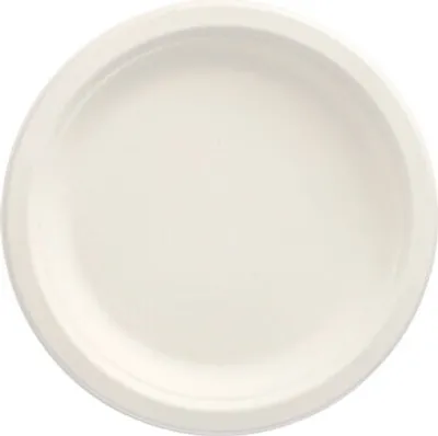 Produktbild von 15000 Teller, Zuckerrohr "pure" ungeteilt Ø 18 cm · 2 cm weiss