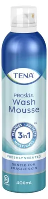 Produktbild von TENA ProSkin Wash Mousse, 3-in-1 Waschschaum | Packung (400 ml)
