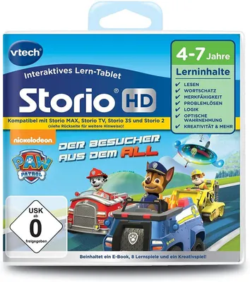 Produktbild von VTech "Paw Patrol", Storio2, Physische Medien, Speicherkarte, Bildend, EC (Früh Kindheit), DEU