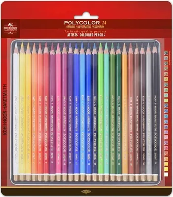 Produktbild von Polycolor- Künstlerfarbstifte  24er Set im Metalletui / Blister