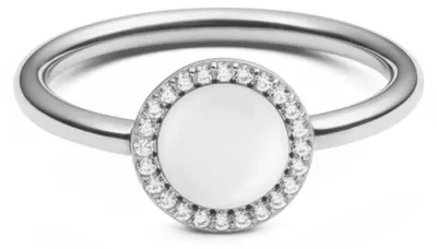Produktbild von Origineller Ring mit Perlen und Kristallen Audrey DW0040127 - Umfang: 50 mm.