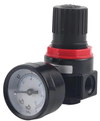 Druckluftregelventil mit Manometer AR2000 G1/4 Zoll