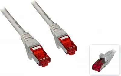 Produktbild von Wentronic CAT 6-700 LC SSTP PIMF GRAU 7m
