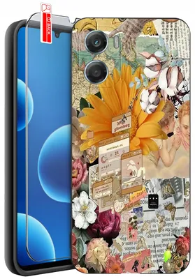 Produktbild von Hülle für Motorola G06 | G06 Power-Designs | Mattes Silikonetui + 9H-Glas