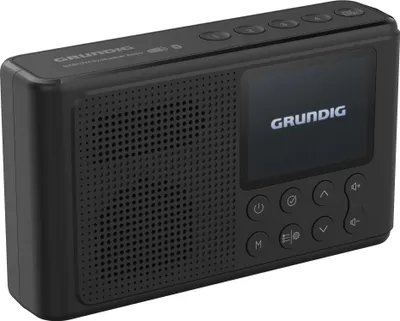 Obrázek produktu pro Grundig Music 6500, Cestovní, Analogový a digitální, DAB+, FM, 2,5 W, LCD, 6,1 cm (2.4")