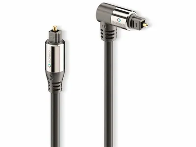 Obrázek produktu pro sonero S-OC110-075, Toslink, Samec, Toslink, Samec, 7,5 m, Černá