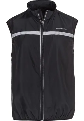 Immagine prodotto di Gilet da corsa ENDURANCE Sindry con visibilità al buio 1001 Nero S