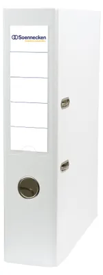 Produktbild von Soennecken Ordner 3361 DIN A4 70mm PP weiß