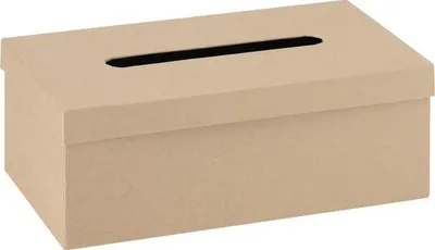 Produktbild von Kosmetiktücherbox aus Pappe 25x14x9 cm