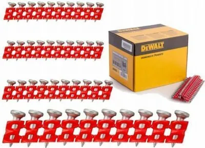Obrázek produktu pro DeWALT DCN8903017, Hřebík s hlavičkou, Galvanizovaný kov, Betonový, Stříbrná, 17 mm, 3 mm