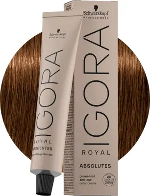 Produktbild von Schwarzkopf Igora Royal Absolutes, Braun, 8-60, Frauen, 60 ml, Alle Haare, Farbspeichernd, Nährend, Glanz