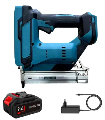 Produktbild von Elektrische Nagelpistole, bürstenloser Motor, kompatibel mit mehreren Nageltypen, 1xBatterie