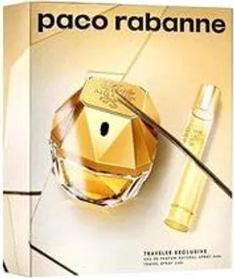 Produktbild von Lady Million Eau de Parfum Spray 80 ml + Miniatur Eau de Parfum Spray 20 ml, Duftset for Damen