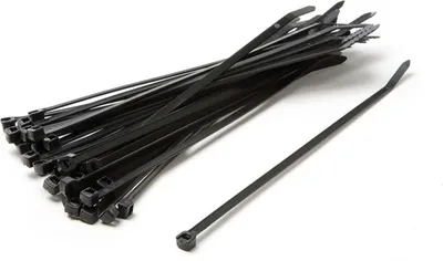 Image de XLC Colliers de serrage 3,5x140mm, noir (paquet de 100)