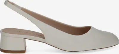Produktbild von Peter Kaiser Peeptoes & Slingpumps 79540, Glattleder, Weiß, Damen