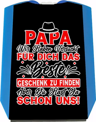 Produktbild von Papa wir haben versucht das beste Geschenk zu finden... Parkscheibe