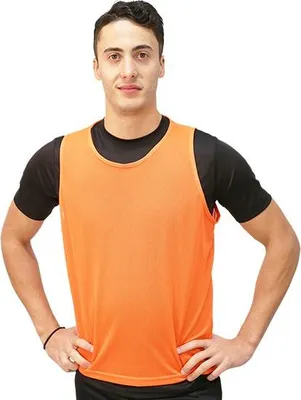 Image de Gilet d'entraînement Softee unisexe Naranja JUNIOR