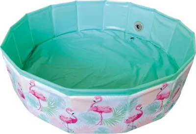 Produktbild von SF Fix Pool Flamingo #80cm,faltb.+Tasche