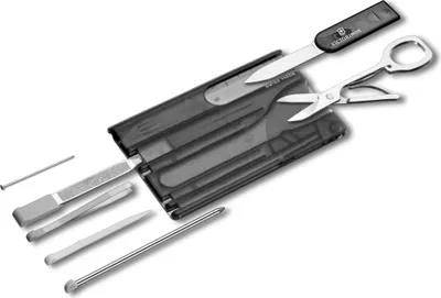 Zdjęcie produktu dla Victorinox Swiss Card Classic schwarz przezroczysty