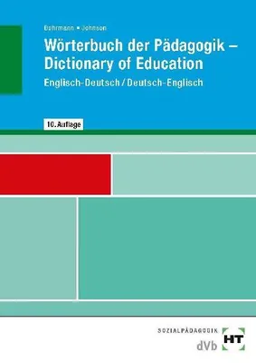 Produktbild von Wörterbuch der Pädagogik, Englisch-Deutsch/ Deutsch-Englisch