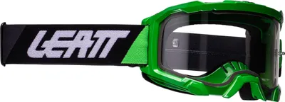 Imagen del producto de VELOCITY 4.5: Gafas de esquí, color verde lima neón, lente transparente con protección UV del 83% - Color verde fluorescente/negro, lente transparente