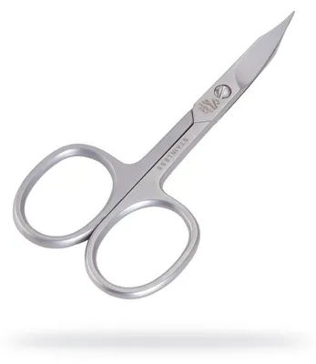 Image de Premax Optima Aqua Ciseaux de manucure - Courbés, 9cm - Manucure & Pédicure, Acier inoxydable, Italie
