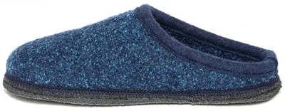 Produktbild von Gottstein Wool Venture Low Uni Walk-Pantoffel Dunkelblau (Vibrant Blue), 48-310-8701 - Gr. 43