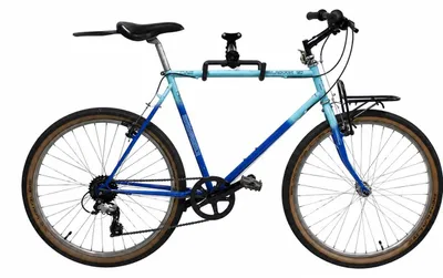 Image de Support mural pour vélos, dimensions 46 x 26 x 15 cm, en métal noir