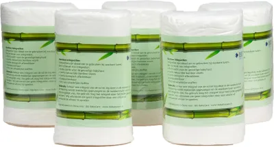 Produktbild von Bamboo Einlagelen 5 Rollen - 100% biologisch abbaubar