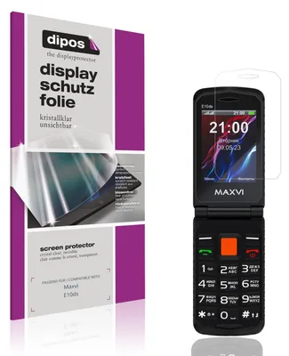 Produktbild von 4x Schutzfolie für Maxvi E10ds klar Displayschutzfolie Folie Display Schutz dipos