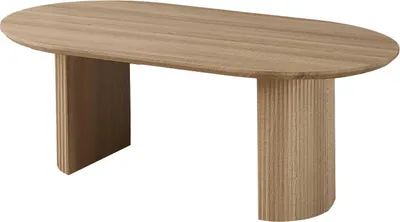 Produktbild von Ovaler Esstisch Lagos - 220x110x76cm - Eiche Nachbildung