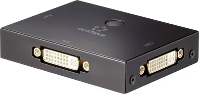 Produktbild von Renkforce 2 Port DVI-Switch bidirektional verwendbar Full HD 1080p @ 60 Hz