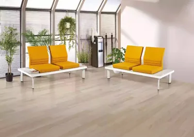 Zdjęcie produktu dla Biuro bankowe, pokój pracy, ławki do siedzenia, styl biurowy, nowoczesność, poczekalnia, kancelaria