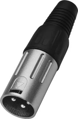 Zdjęcie produktu dla MONACOR XLR-803/P Złącze XLR, 3-stykowe
