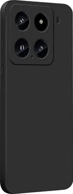 Immagine prodotto di Per Xiaomi 15 Custodia protettiva in silicone TPU Cover flessibile Ultra sottile Custodia nera