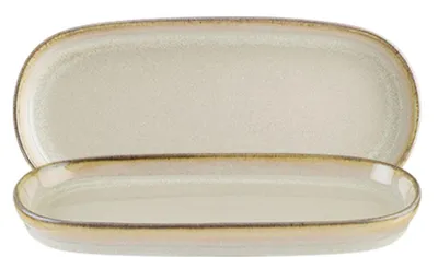 Produktbild von Sand Hygge Platte tief oval 21x10cm - 12 Stück