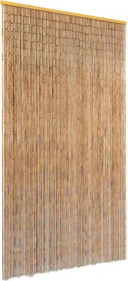 Obrázok produktu pre Záves proti hmyzu do dverí, bambus 100x220 cm