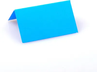 Produktbild von Tischkärtchen - blau - 65x38mm - 48 Stück - 56007 70
