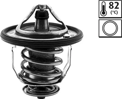 Produktbild von VALEO Thermostat Kühlmittel 82°C für TOYOTA Yaris Schrägheck (P9) für MITSUBISHI COLT VI (Z3A, Z2A)