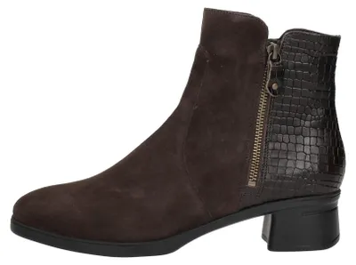 Image de Hartjes Blues Boot Enkellaarsjes Hak - donkerbruin - Maat 41.5