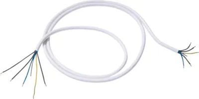 Immagine prodotto di BACHMANN Herdleitung 1,5 m weiß 5G2.50, AEH/AEH H05VV-F 5G2.50 Unverpackt