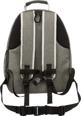 TRIXIE Rucksack für Haustiere Dan 34x44x26 cm Grau