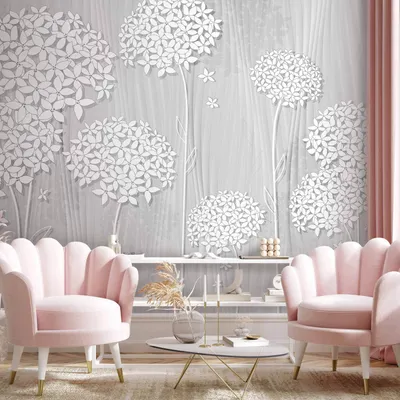 Produktbild von Vlies Fototapete - Delicate Shade 250x175 cm Blumen b-C-0008-a-d
