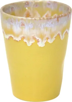 Imagen del producto de Costa Nova & Casafina - Tazas para Latte Macchiato 'Latte' (amarillas)