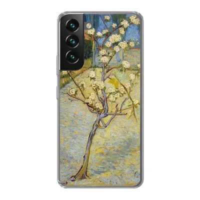 Produktbild von MuchoWow® Handyhülle Schutzhülle Hülle für Samsung Galaxy S22 Blühender Birnbaum - Vincent van Gogh Silikon Softcase Handy Hülle - Mobiltelefonhülle