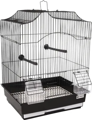 Produktbild von Flamingo Vogelkäfig Lampung 2 schwarz